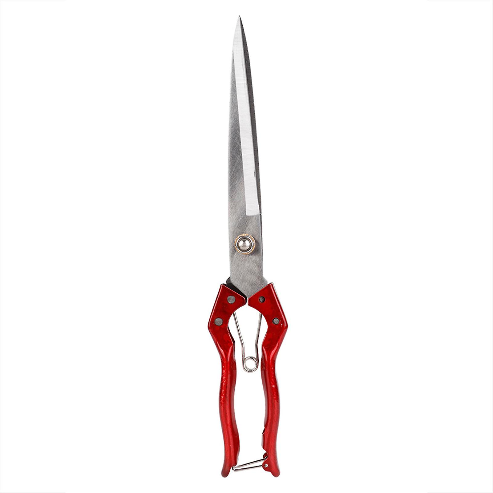 340mm Manual Sheep Shears Spring Loaded Sheep Wool Trimming Scissors Knee Blades