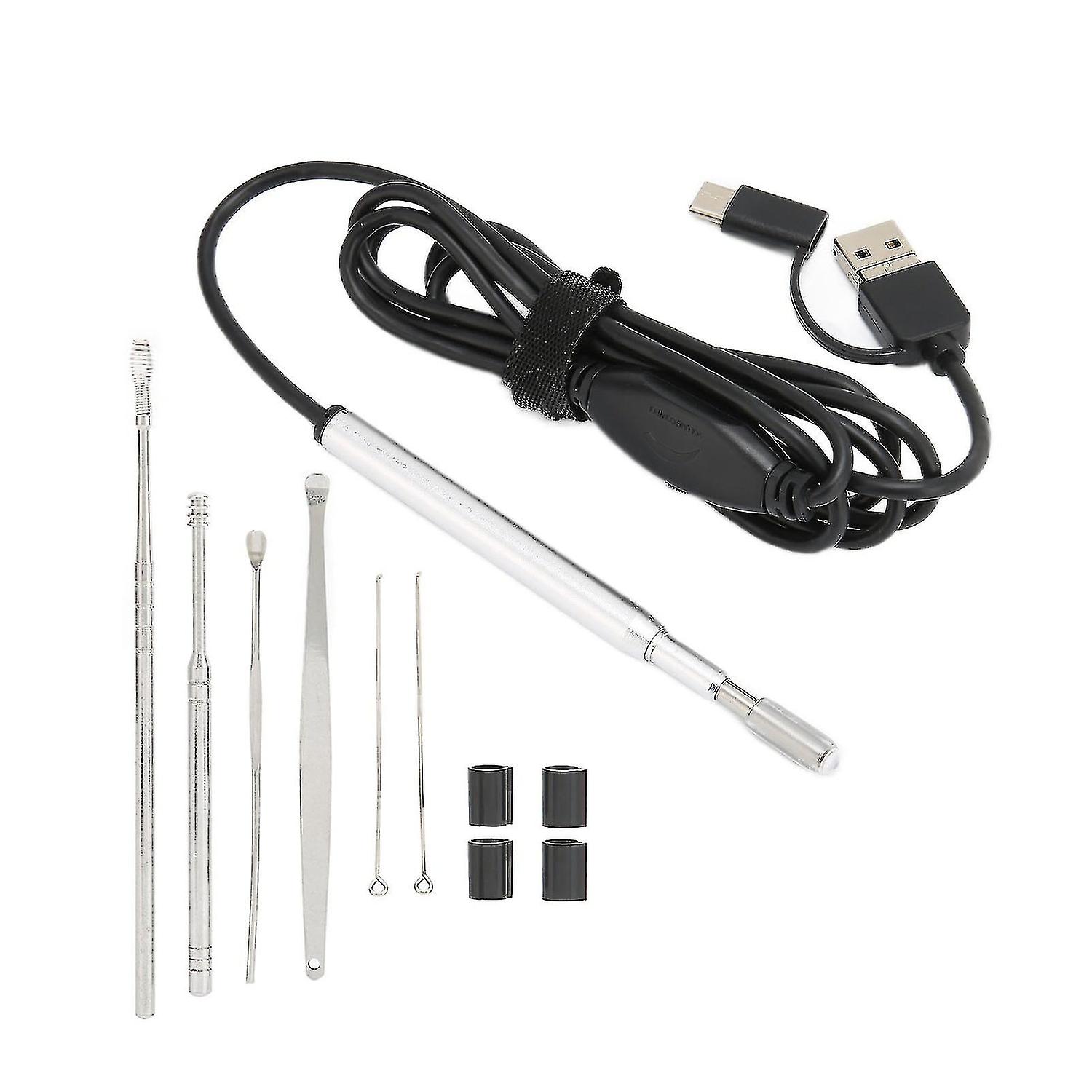 3 In 1 smart visual endoscope safe adjustable 3.9mm ear canal camera for adlult kid