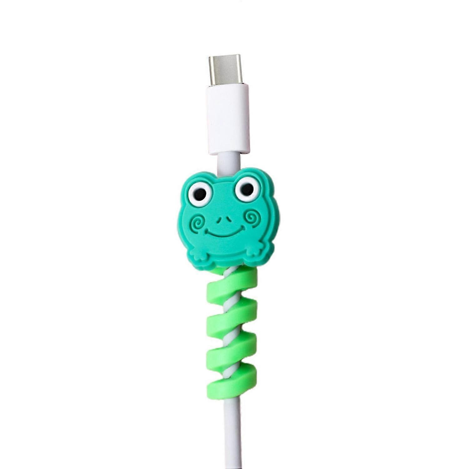 Cute Glossy Silicone Cable Case Organizer for Data Cord