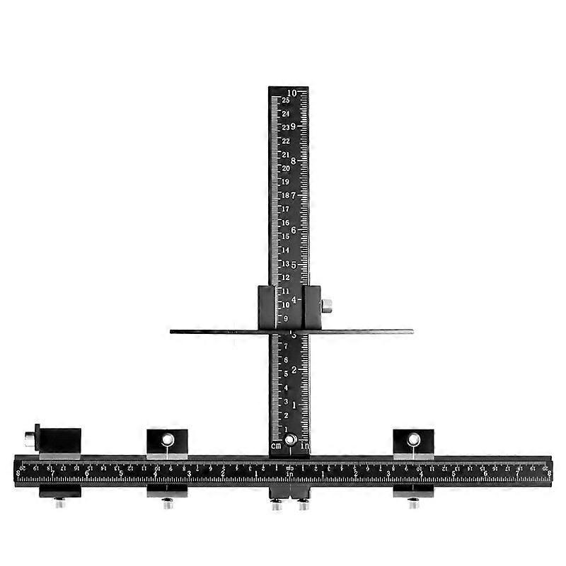 Aluminum Cabinet Hardware Jig - Pocket Hole Drill Locator For Handles, Knobs, And Pulls