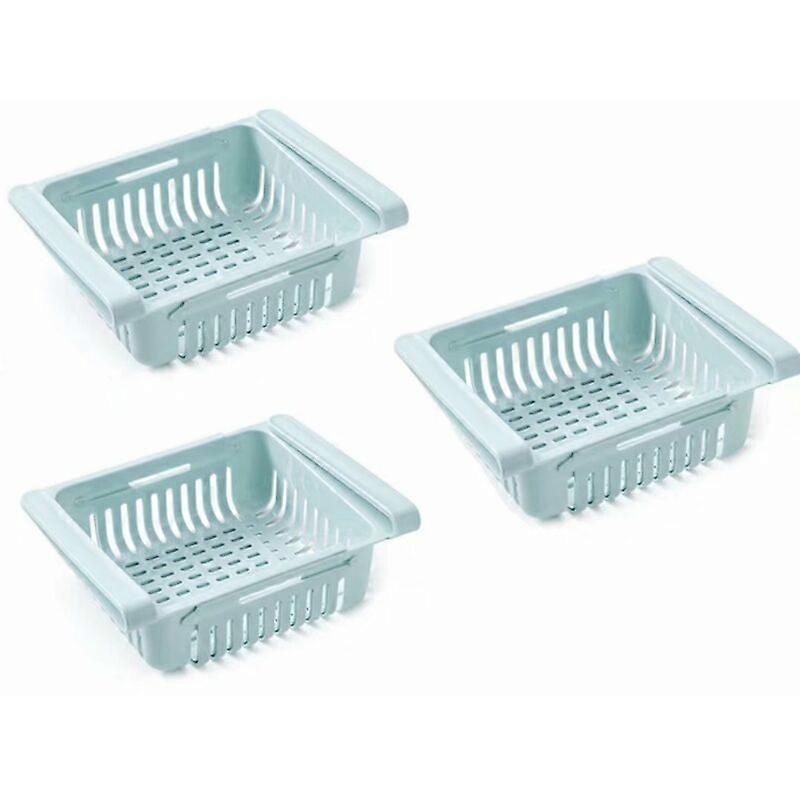 Refrigerator with sliding storage box, refrigerator partition layer, refrigerator storage, refrigerator partition layer (3 blue)