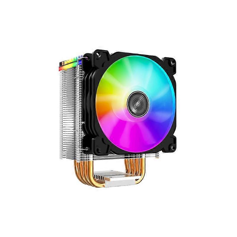 JONSBO CR1400 RGB Black CPU Cooler - 140mm fan, RGB lighting, compatible with LGA 115x/1200 and AM4.