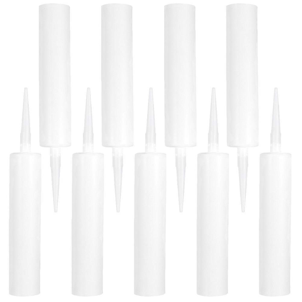 9Pcs Caulking Sealant Tubes Empty Caulk Tubes Fillable Sealant Caulking Tubes