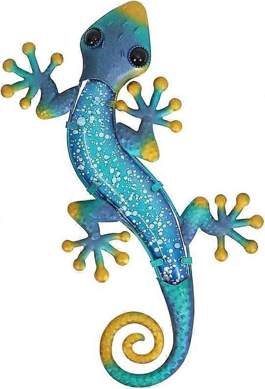 Metal Lizard Gecko Decorations Home Wall Creative Soft Decoration Wall Decorations