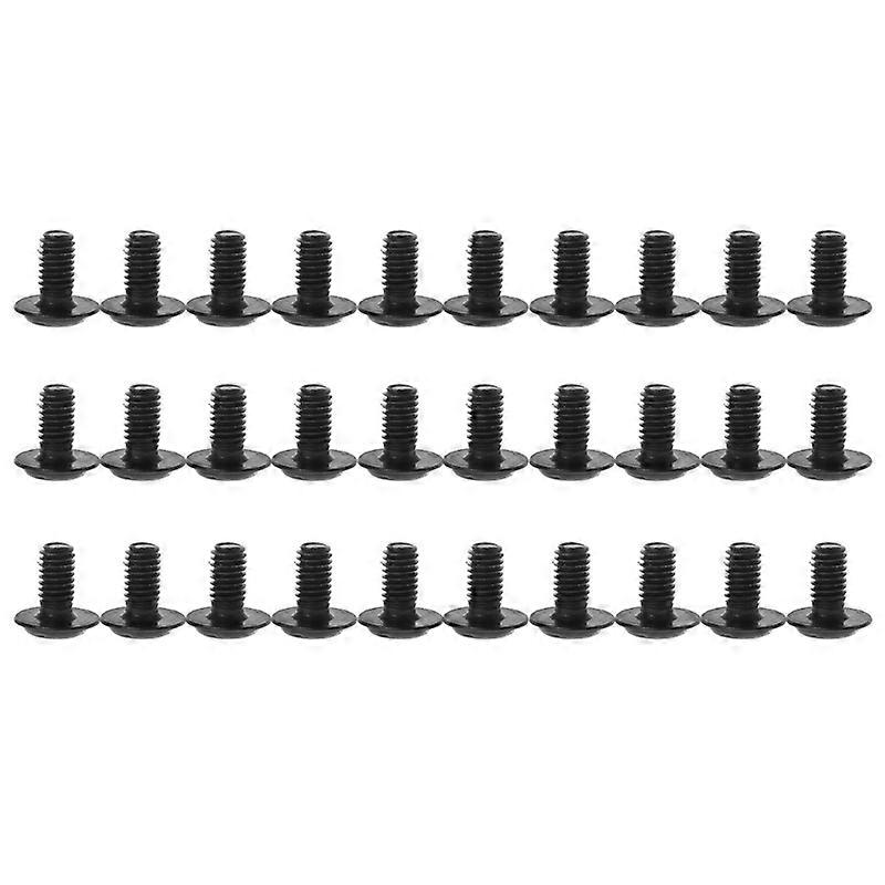 30 Pcs Radiator Screw PC Case Cooling Cooler Flat Head Tapping Screw Set