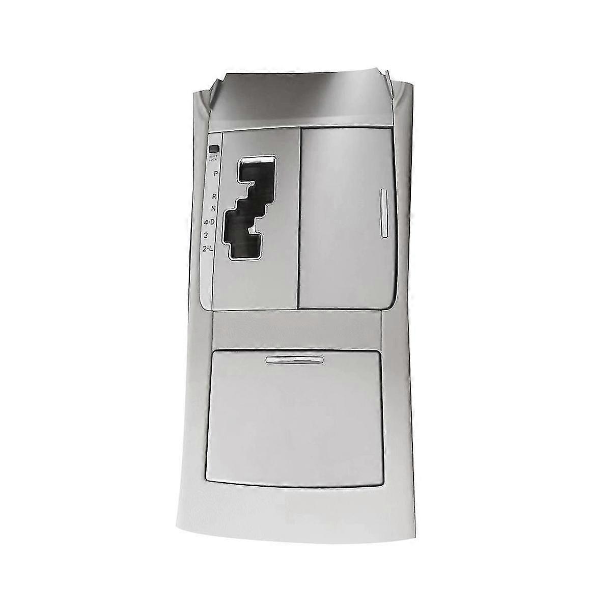 Car Central Control Gear Shift Panel Trim Frame for 2007-2013 Automatic Gearbox Shift Knob Cover,As Shown