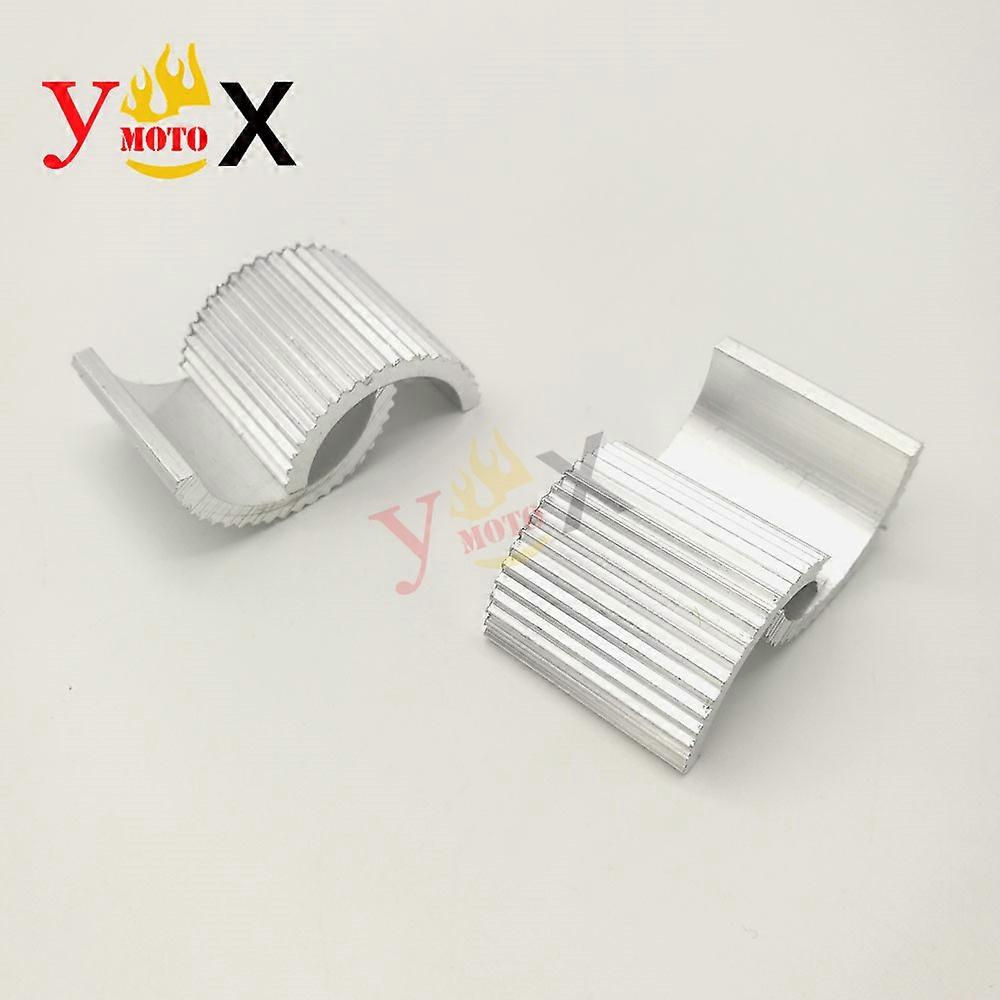 Modifitcation Motorcycle 1 1/8 (28MM) to 7/8 (22MM) 4pcs/set Drag Handlebar Riser Clamp Conversion Shims Reducer Shells Spacer