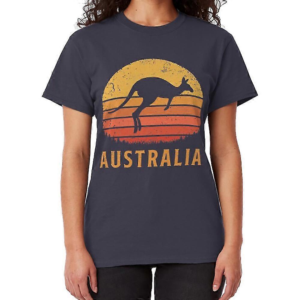 Australia Retro Kangaroo T-paita