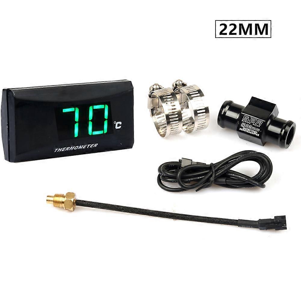 For KOSO Water Temperature Meter Motorcycle Instruments Thermometer Temp Digital Display Gauge For XMAX 300 NMAX 155 CB500X ER6N