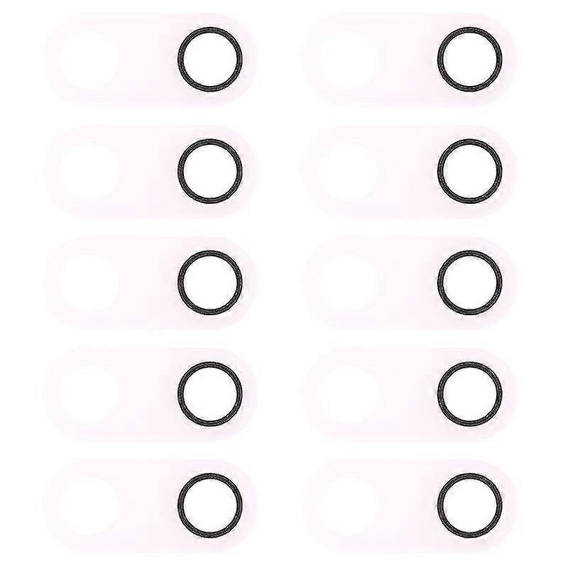 10 pcs back camera lens cover for nokia 3(white)