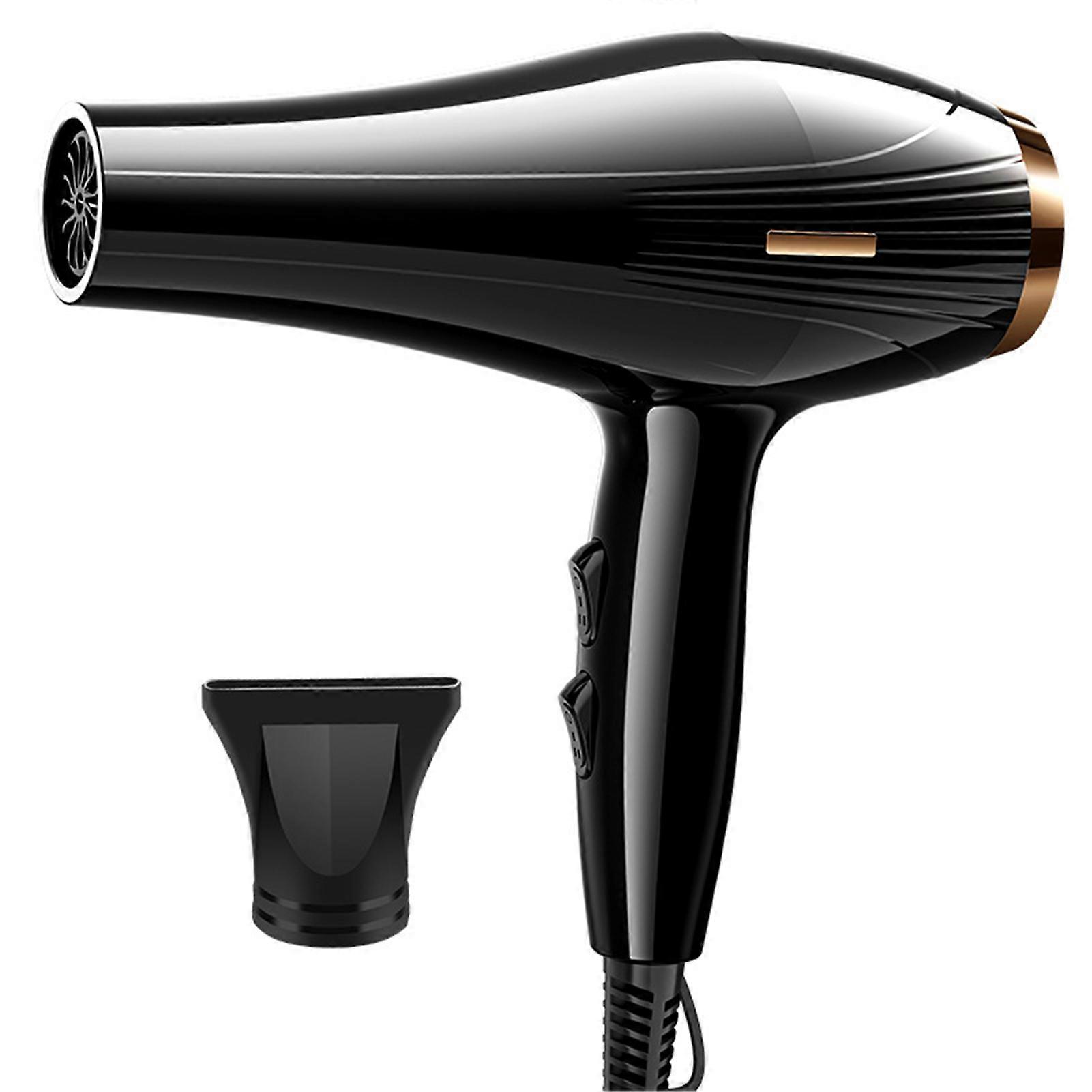 Sèche-cheveux professionnel Sèche-cheveux léger à séchage rapide chaud froid vent pour femmes hommes avec buse