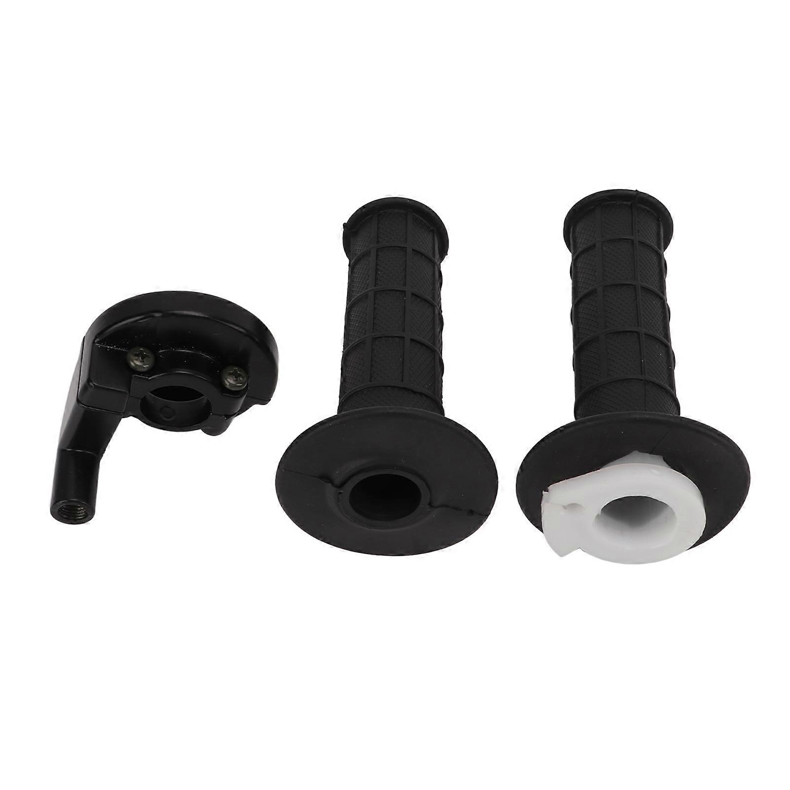 Motorcycle Throttle Handle Kit 22mm 7/8in Mounting Hole Replacement for CR80 CR60 CR85 CR125 CR250 YEMAA