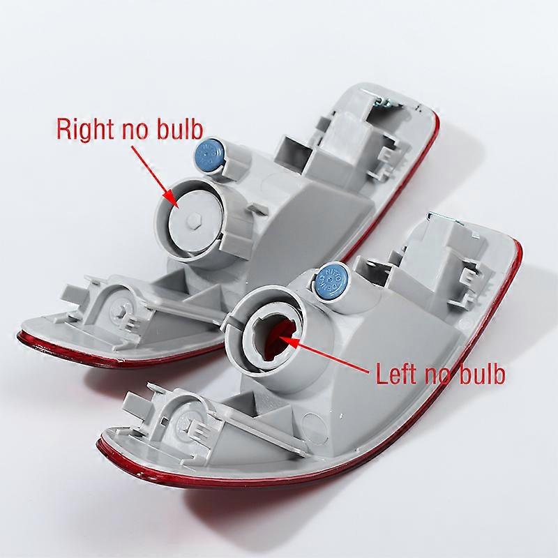 For Mitsubishi Outlander EX 2007 2008-2012 Rear Bumper Brake Light Cover Tail Warming Turn Signal Reflector Lamp Shell No Bulb