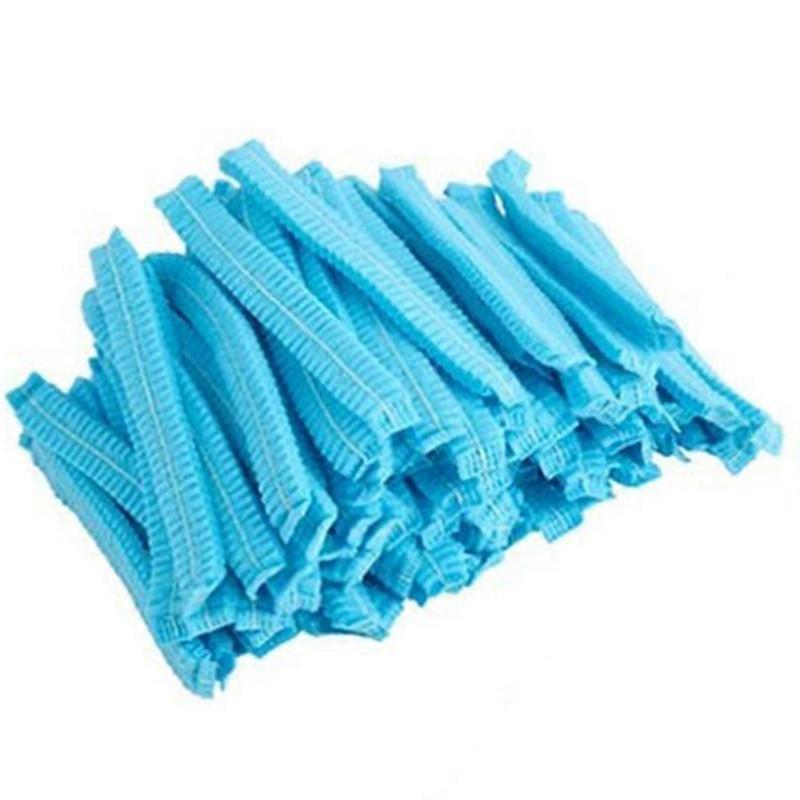 100 PCS-21 Inch- Disposable Hairnets Cap Hair Nets Hair Covers Head Caps Hair Cover Net Bonnets for