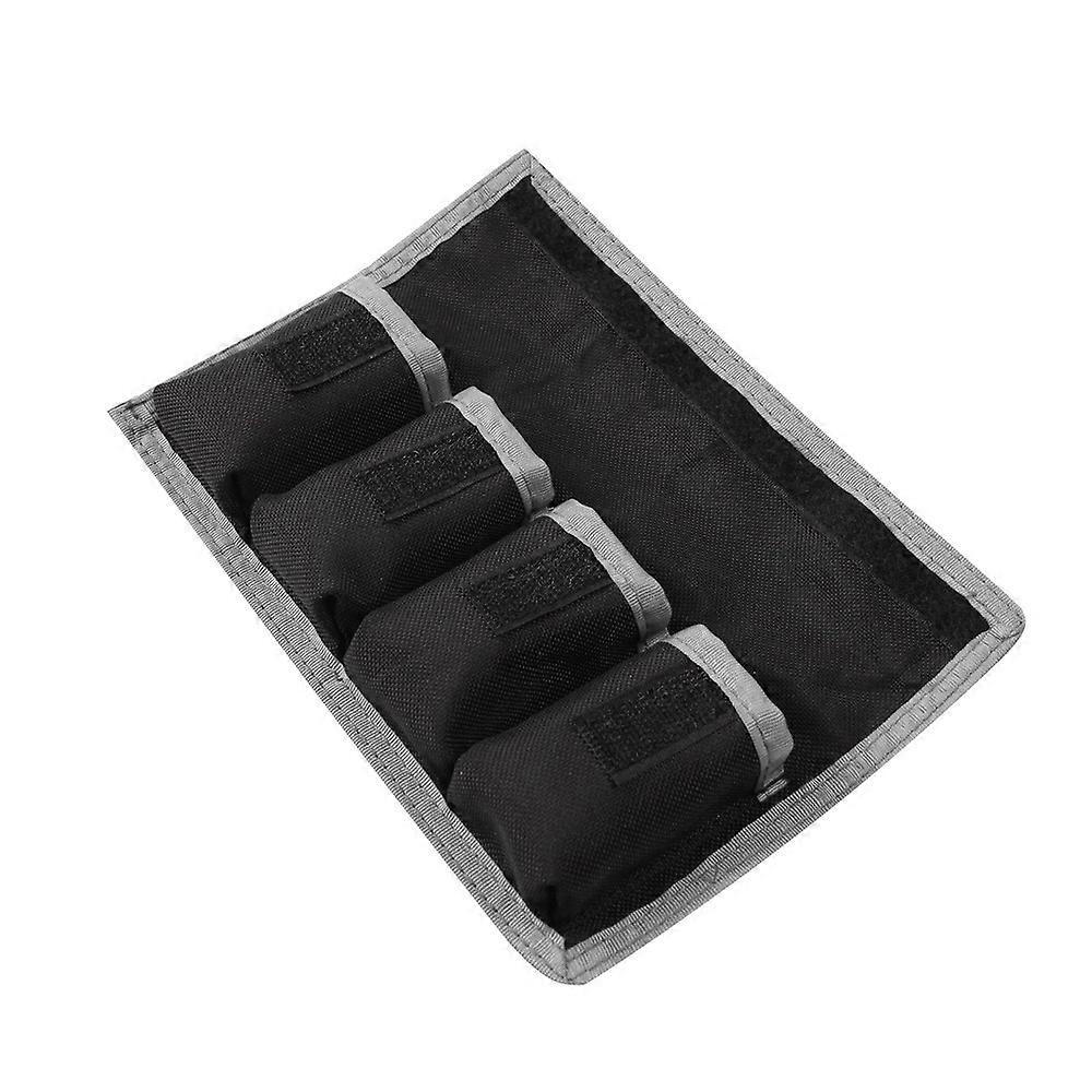 Meking Lithium Battery Storage Pockets Pouch Waterproof Nylon Bag for Canon LP-E6 LP-E8 Sony NP-FW50 EN-EL14 EN-EL15 4