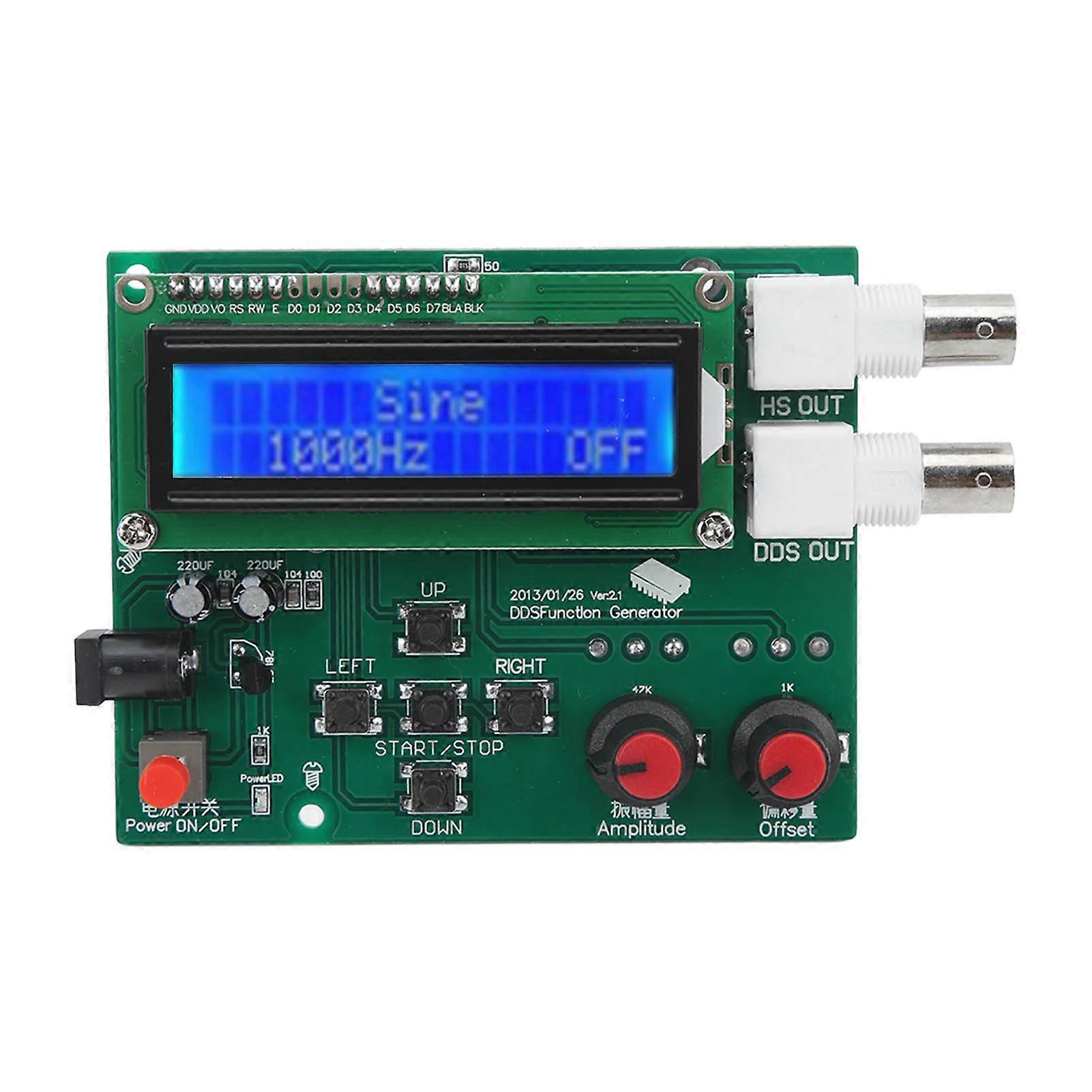 Funktion Signal Generator Modul DDS Funktionell källa Frekvensmätare Räknare 1HZ?65534HZ