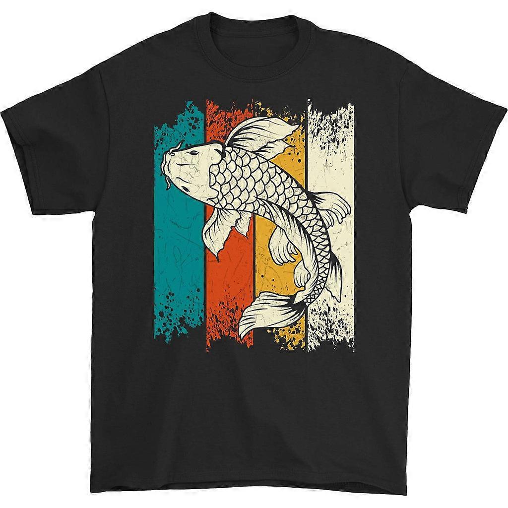 Retro Vintage Koi Fish T-skjorte