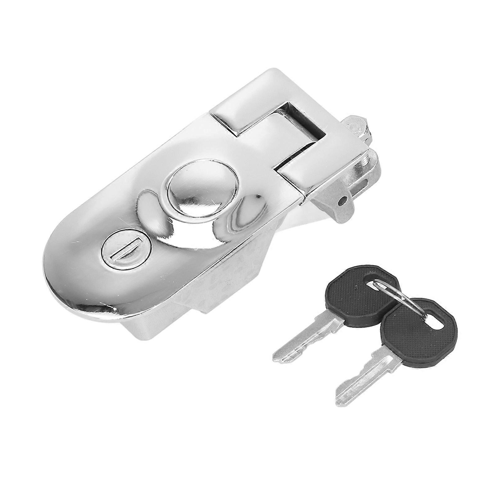 RV Door Lock Compression Latch Zinc Alloy Chrome Plated Antirust