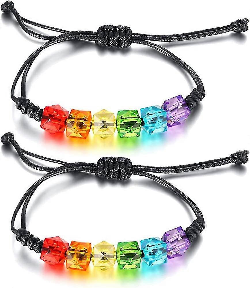 ctmw various style braided macrame bracelet bulk rainbow accessory wristband handmade