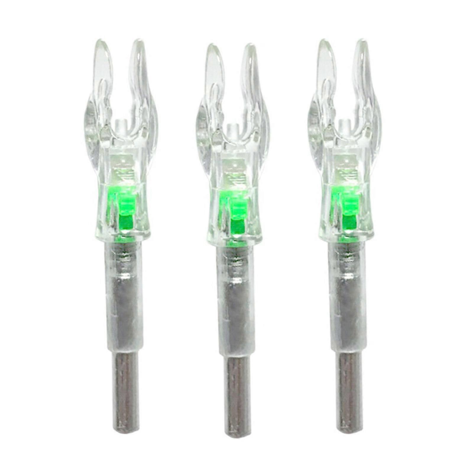 3pcs LED Arrow Cam 4,2mm Illuminated Cam Illuminated Automatic Archery