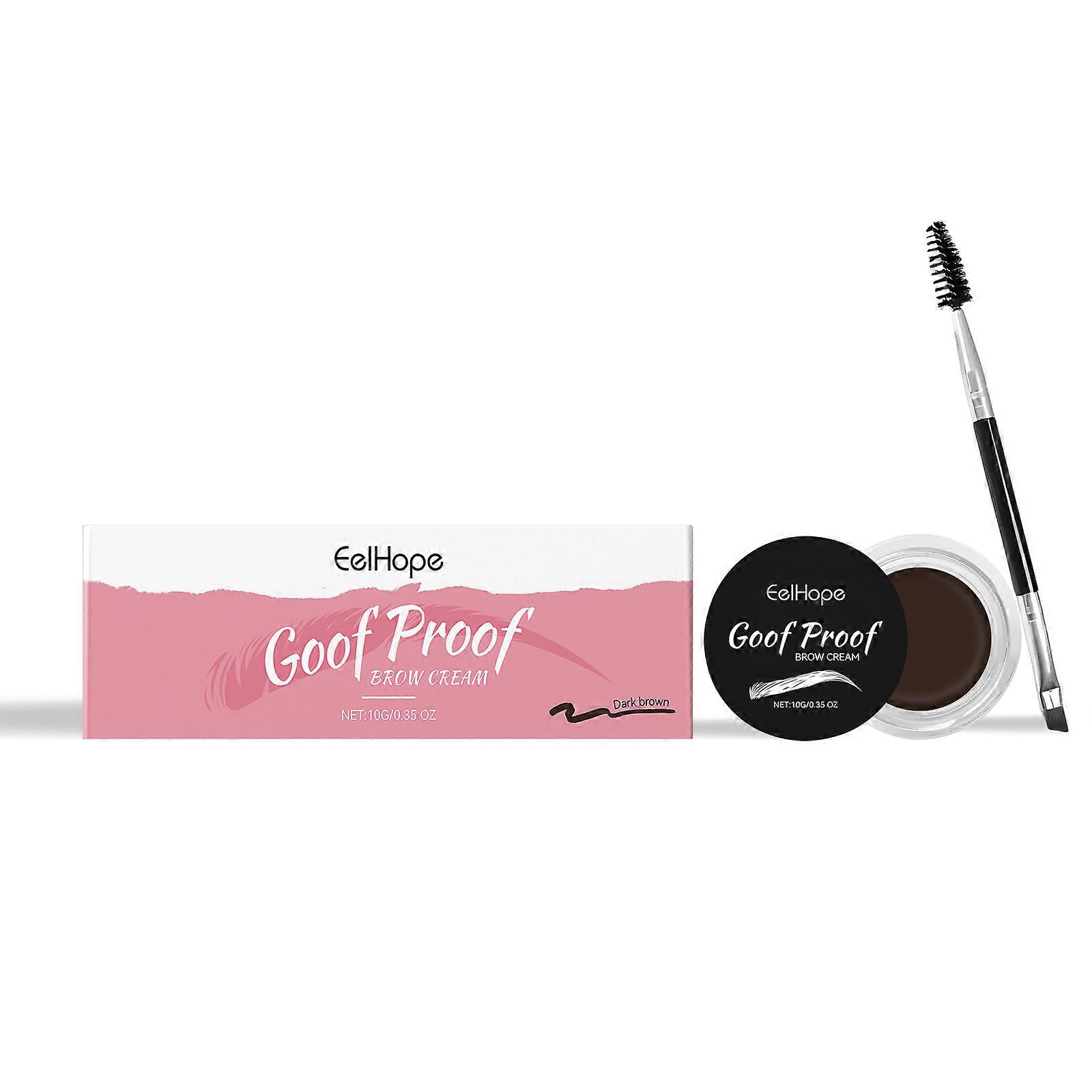 Eyebrow cream, anti-smudging eyebrow cream, multi-colored eyebrow cream, moisturizing and nourishing waterproof eyebrow cream