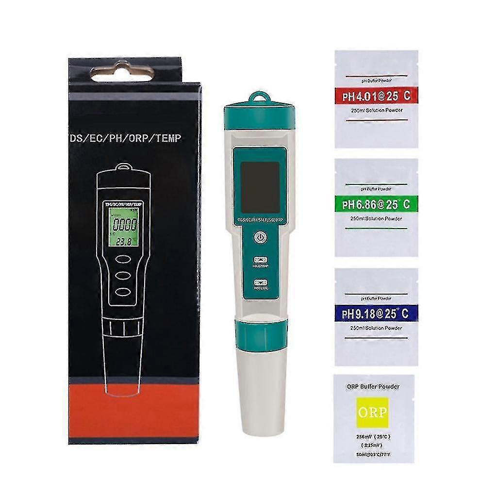 7-in-1 Testing Meter Detector For Swimming Pool Aquariums Digital Tester