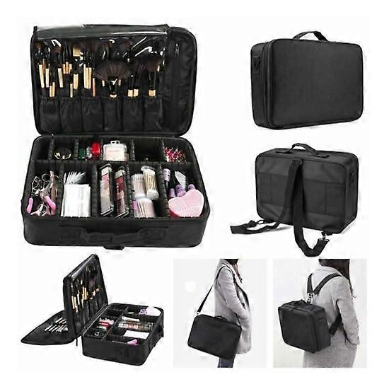 Professional Large Make Up Bag Vanity Case Cosmetic Nail Tech Storage Beauty Box