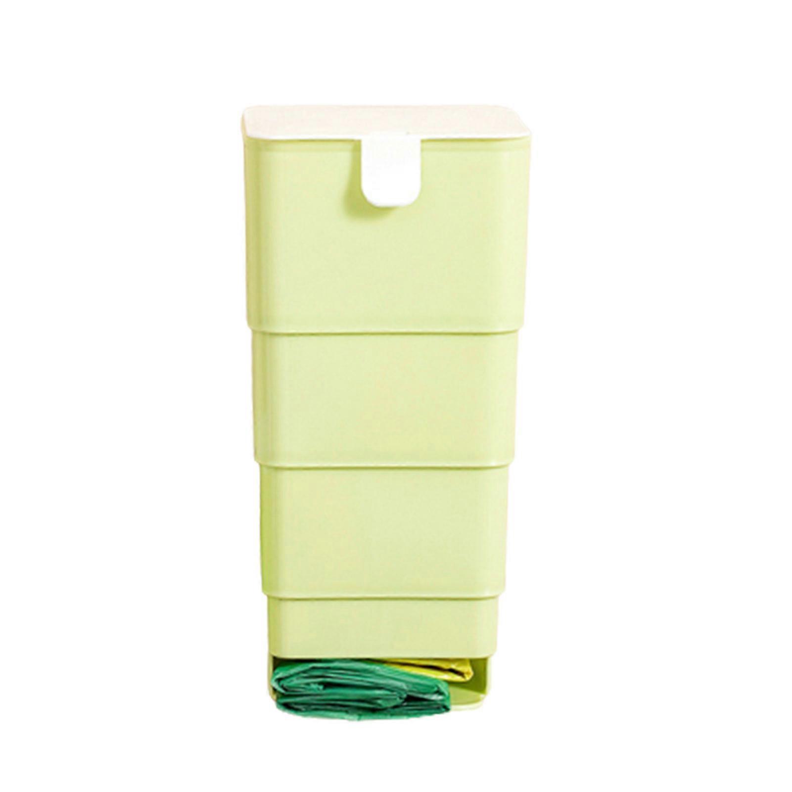 Kitchen Disposable Trash Bag Organizer Foldable Expandable Trash Bag Box for Collecting & Recycling Plastic Bags