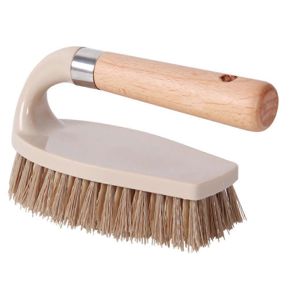Wooden Handle Laundry Clean Brush Multi-Purpose Clothes Brush Home Cleaning Tools