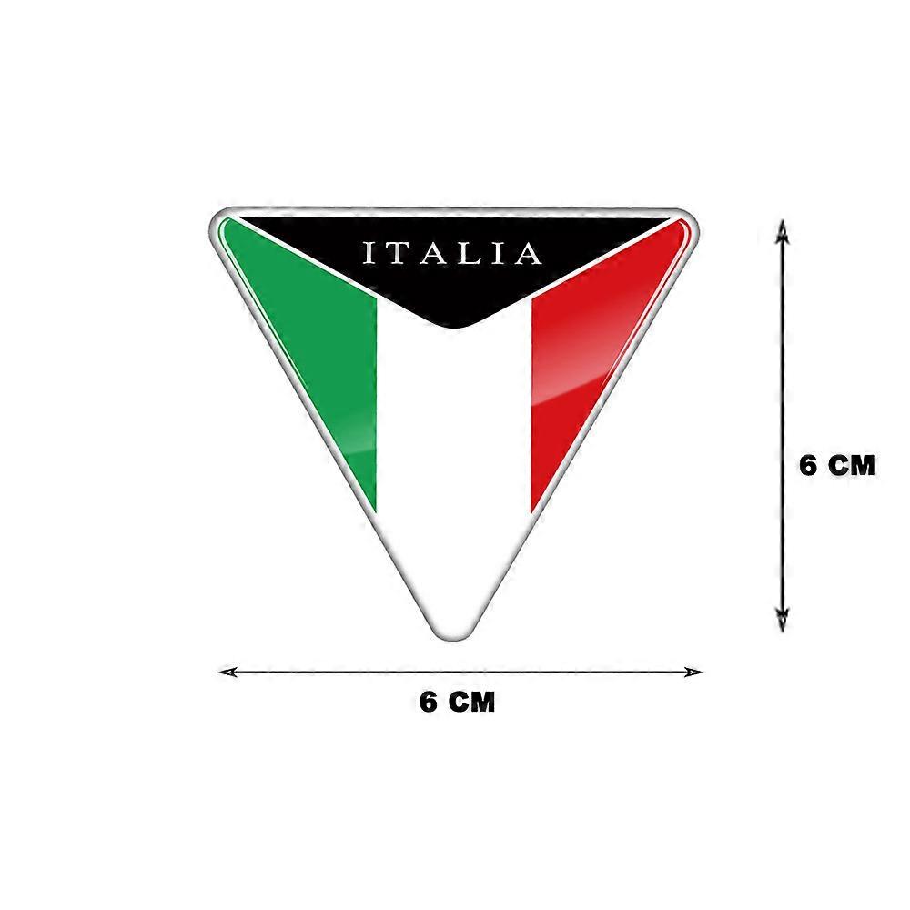 3D عاكس دراجة نارية ملصق دراجة سيارة أمامية هدية إيطاليا صائق اكسسوارات ل Ducati959 969 V4 Aprilia RSV4 Benelli Vespa