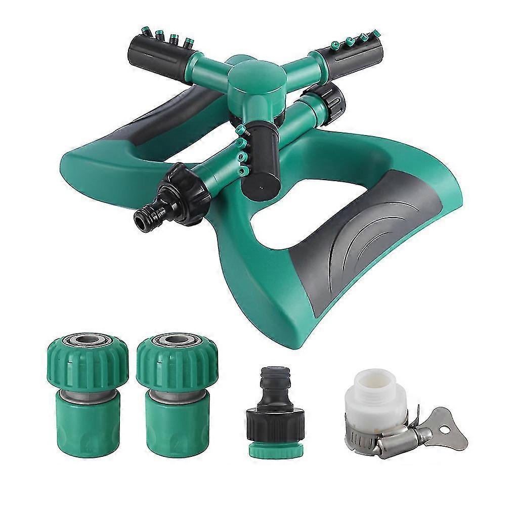 Automatic Rotating Sprinkler H-shape Head Garden Sprayer