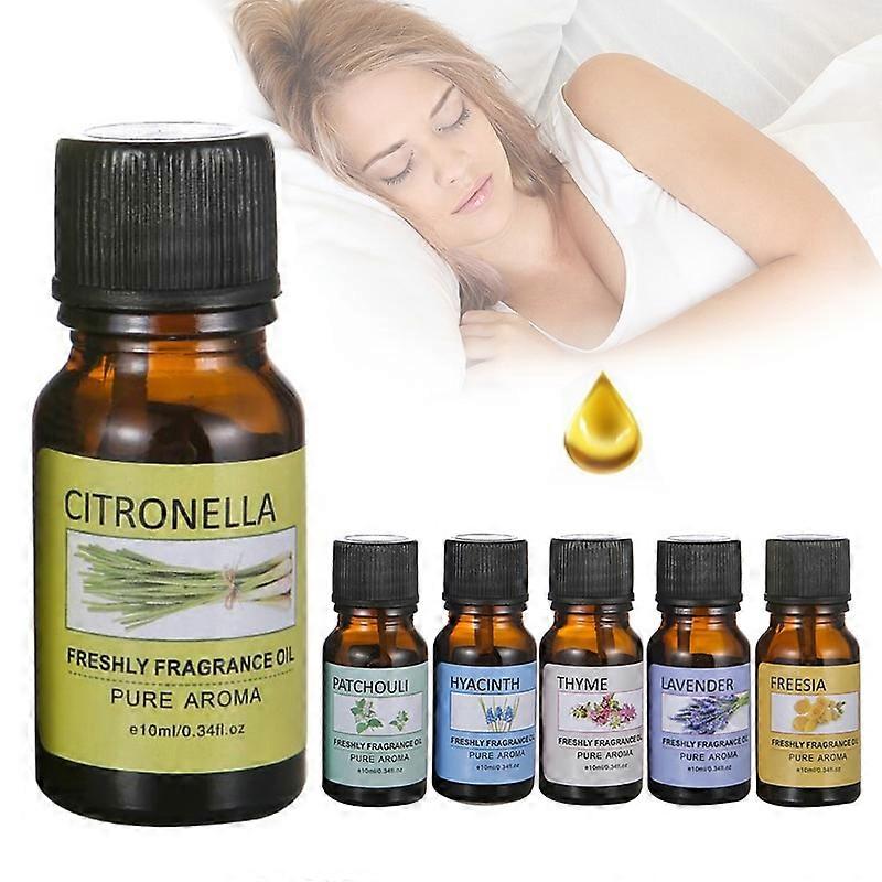 10ML 12 Flavor Pure Essential Oils For Aromatherapy Diffuser Aroma Oil