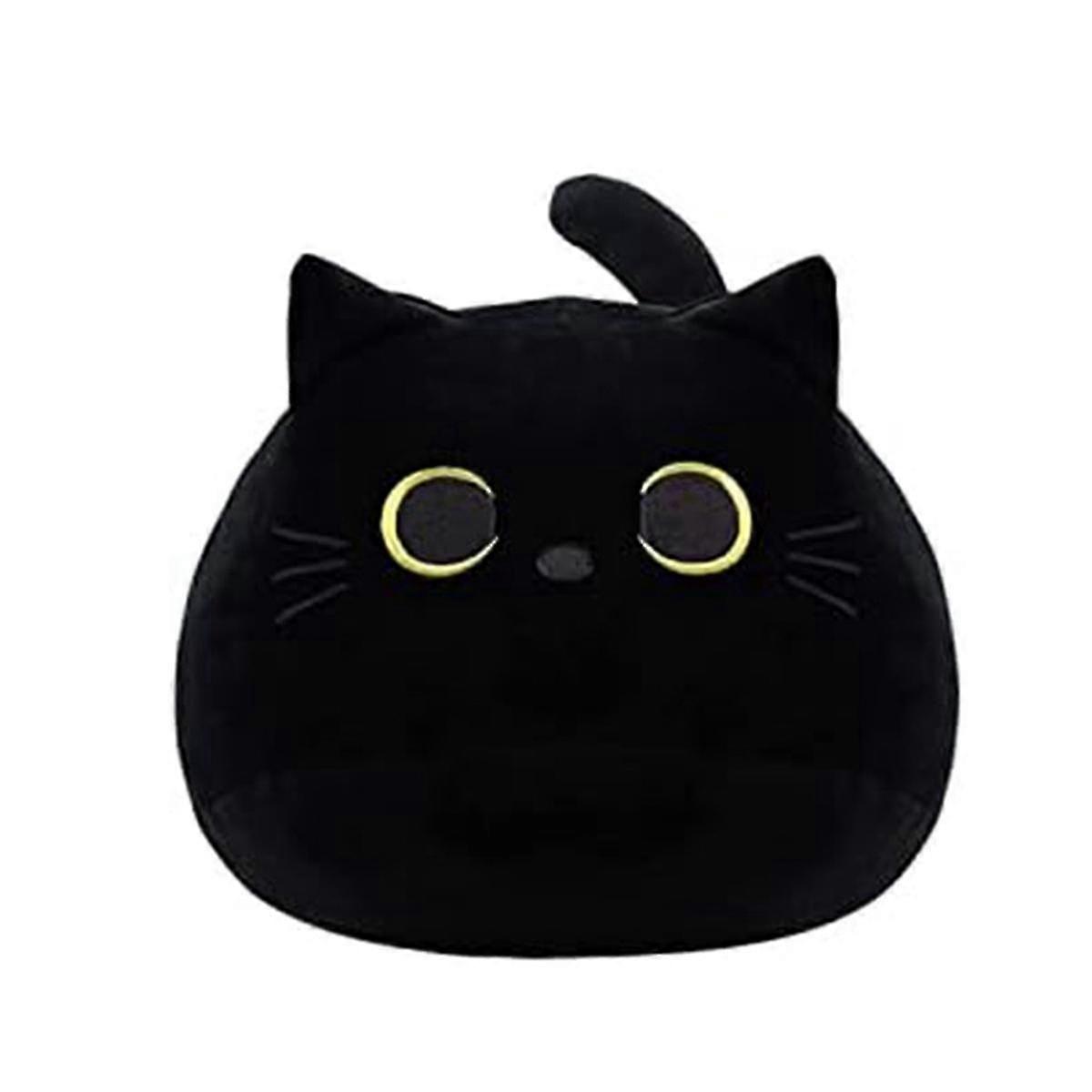Black- Plush Toy Black- Pillow, Soft Plush Doll -Plushie -Pillow, Stuffed Animal Soft Plush Pillow