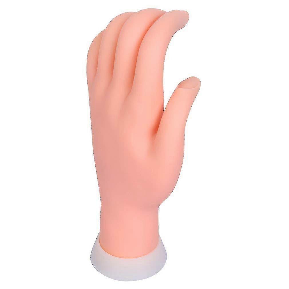 Nail Training Nail Practice Hand Movable Artificial Hand(left Hand)