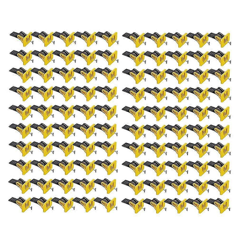 Tile Leveling System Kit Replaceable Steel Pins Ceramic Installation Tool For Walls Flooring 100pcs