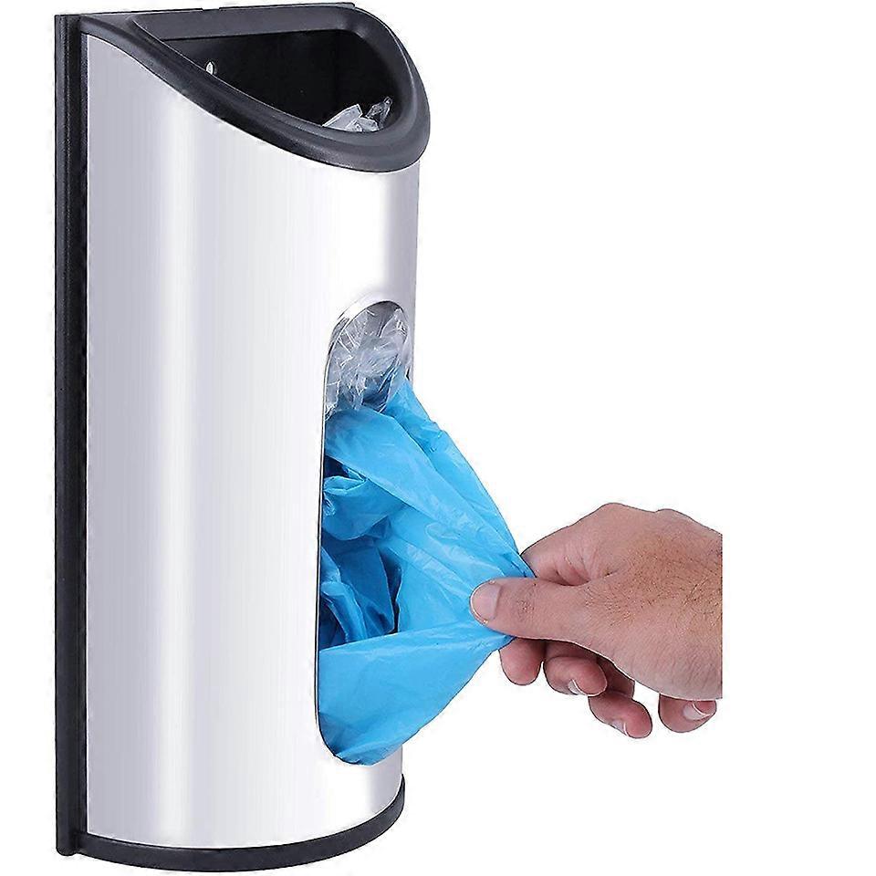 1pc Stainless Steel Kitchen Grocery Plastic