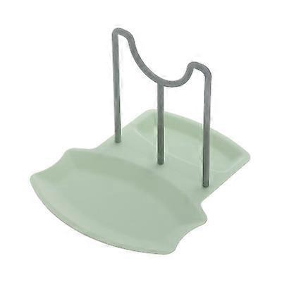 1Pcs Plastic Pot Lid Rack Spoon Holder Space