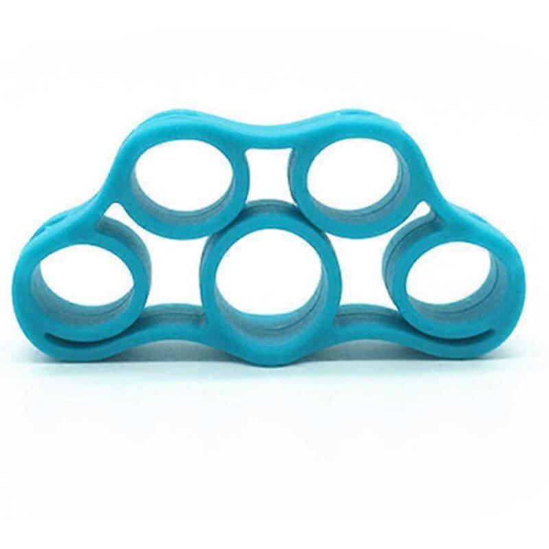 Blue Lake Silicone Finger Training Puller Mouse Hand Finger Exercise Traine