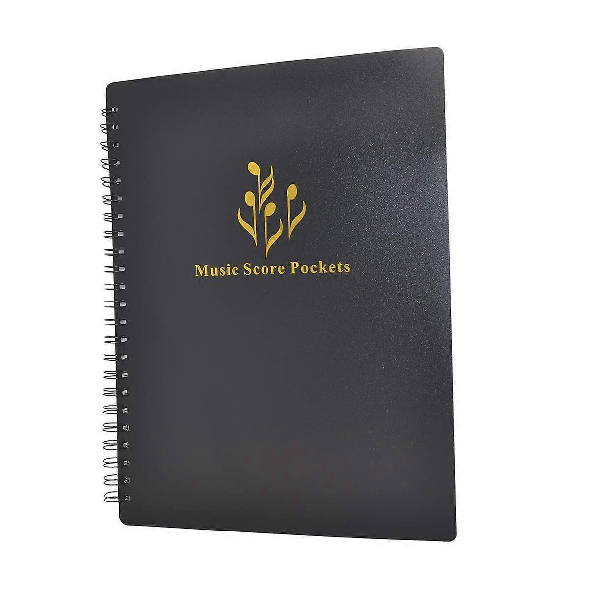 Music Sheet File Paper Storage Folder Creative Change Spectrum Folder A4 Letter Size Double Side Sheet Music Folder File for Holding Sheet Music and F