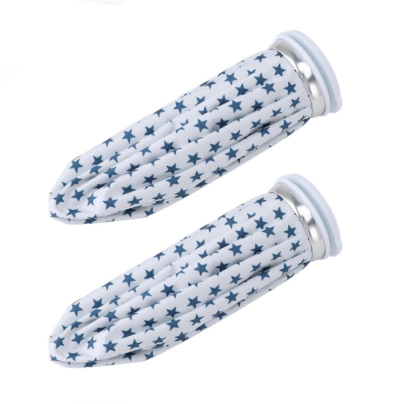 2pcs Reusable Ice Bag Reduce Soreness Hot Compression Ice Bag Hot Water Bag for Breastfeeding Medium Size