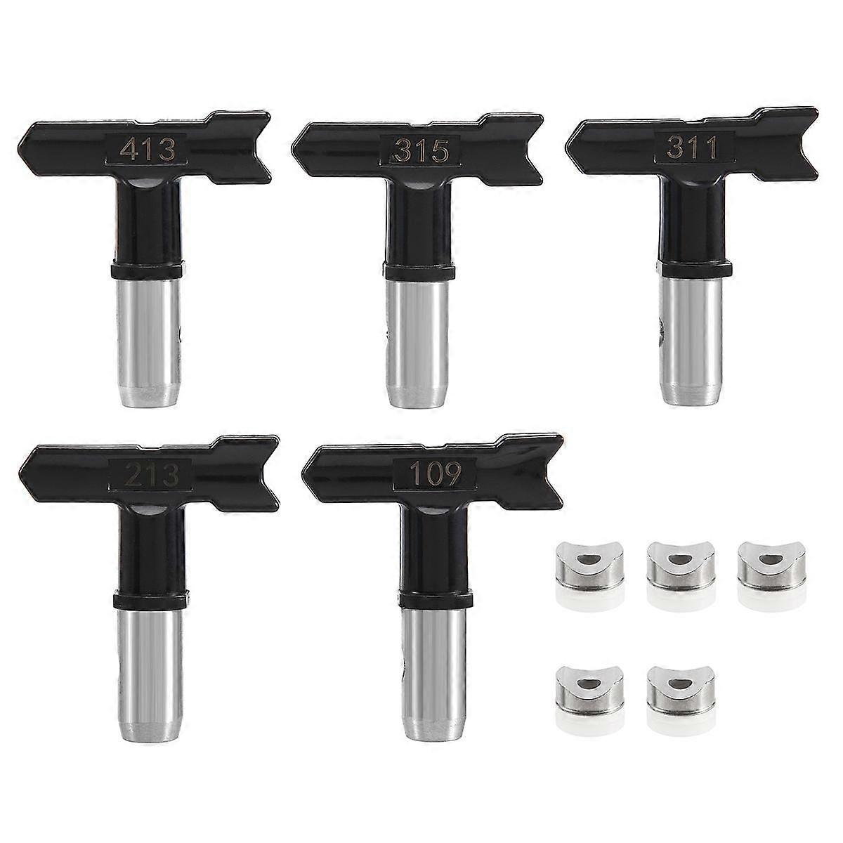 5 Pieces Spray Tips Reversible Spray Tip Airless Spray Nozzles for Airless Spraying Machine (109, 2