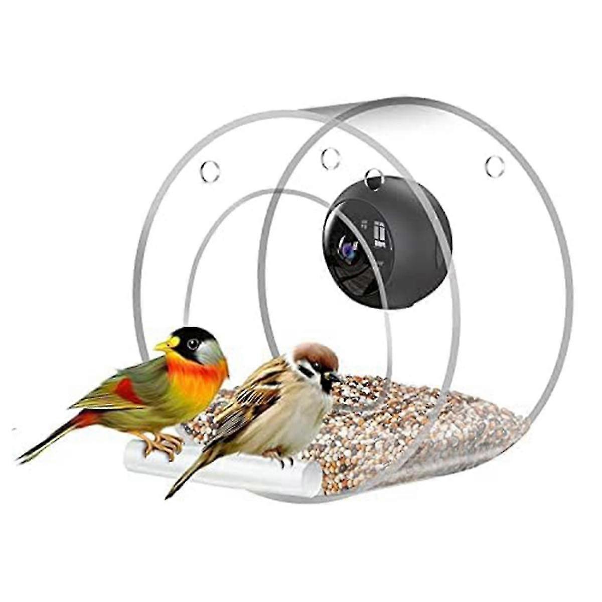 Bird Feeder With Bird Watching Camera, Smart Bird Feeder, Mobile Phone Remote Connection For Bird Watching