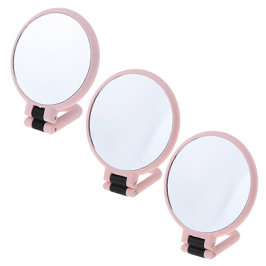 6x Portable Double Sided Round Magnifying Makeup Mirror