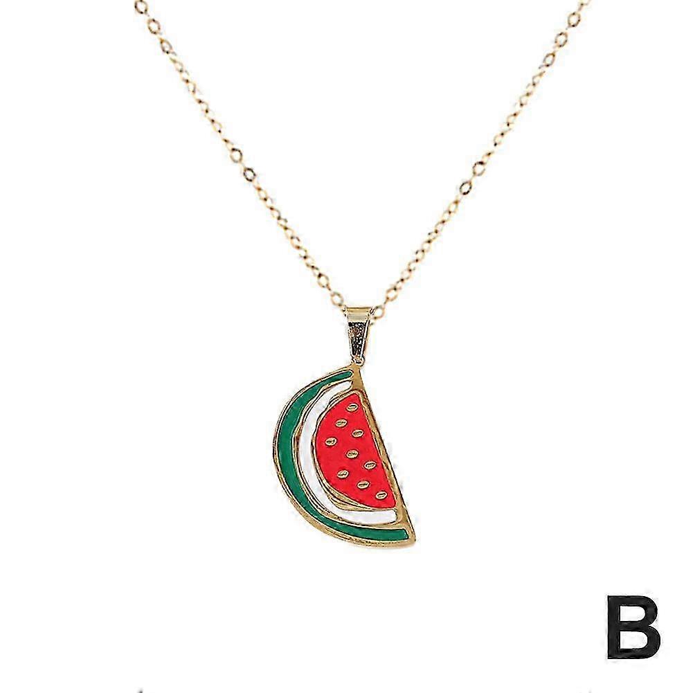 Watermelon Popular Men Women Necklaces