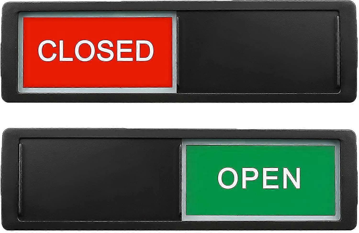 Open Closed Schild, Open Signs Privacy Slide Door Schild Indicator_Good Qualität