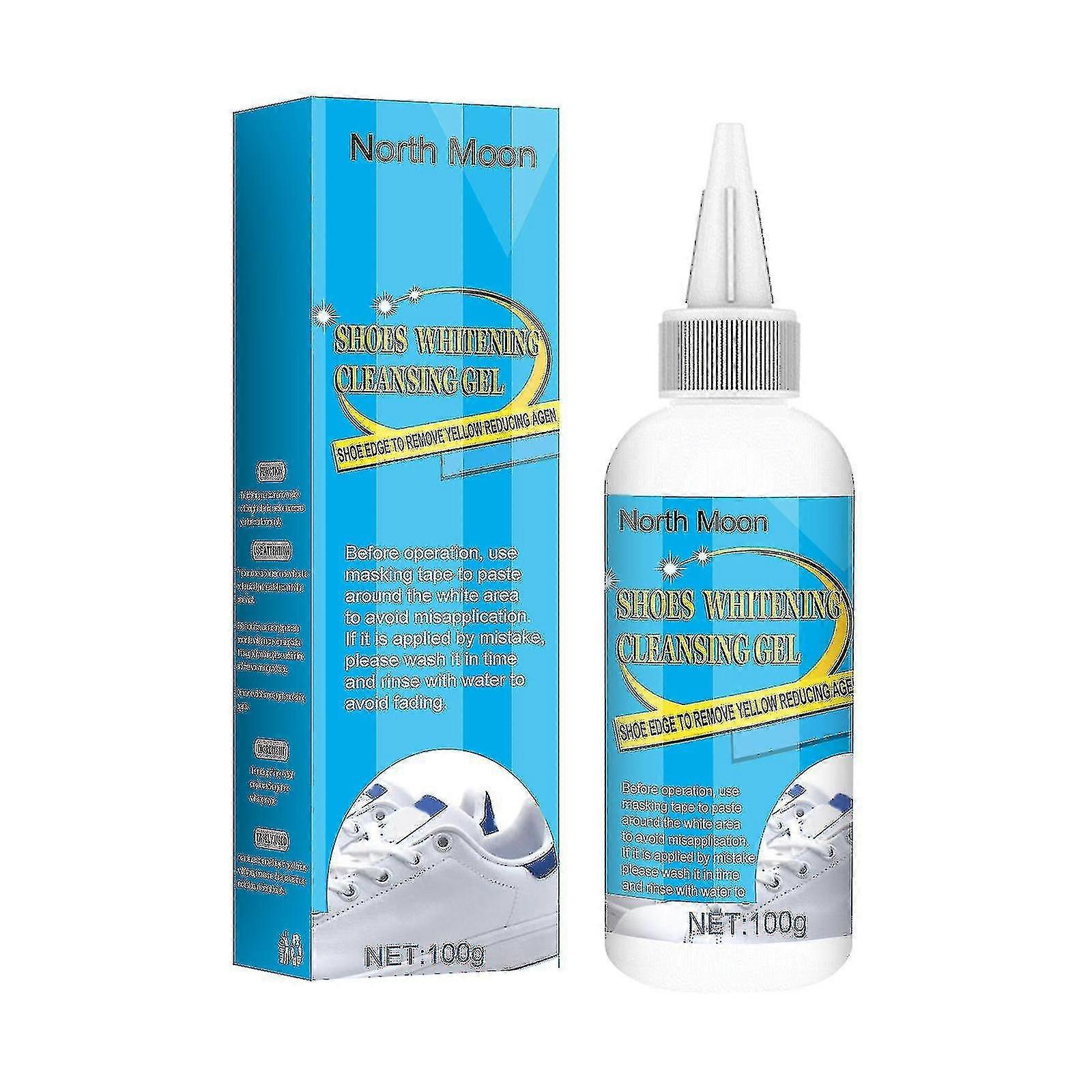 30/100ml Παπούτσια Λεύκανση Γέλη Καθαρισμού Παπούτσι Γρήγορης Δράσης Καθαριστικό Αφρισμός Αφαίρεση Λεκέδων-bebetter