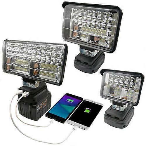 LED 作業灯懐中電灯、マキタ用 18V BL1840 BL1850 リチウムイオンバッテリスポットライト