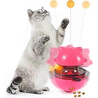 Kattenvoer Tumbler Speelgoed, Kat Jachtbal, Auto Roterende Intelligente Cat Ball Speelgoed, Voor Interactieve Training Puzzel Intelligentie Kauw Speelgoed Ball Tumbler Plagen