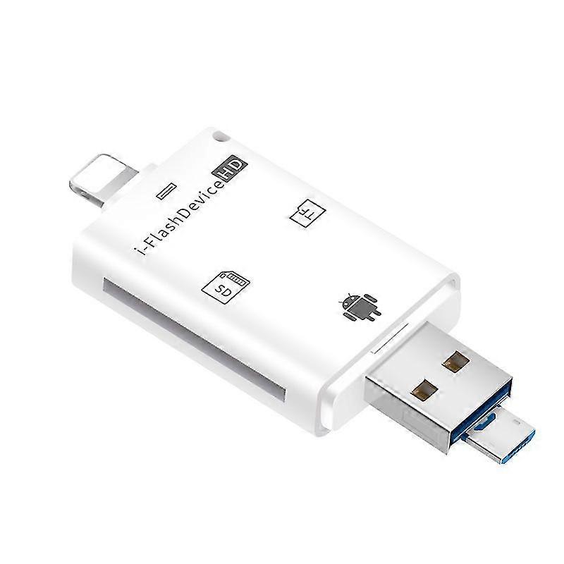 3 In 1 Mobile Phone Card Reader Multi-Function Tf Camera Card Sd Card Otg Card Reader For Apple