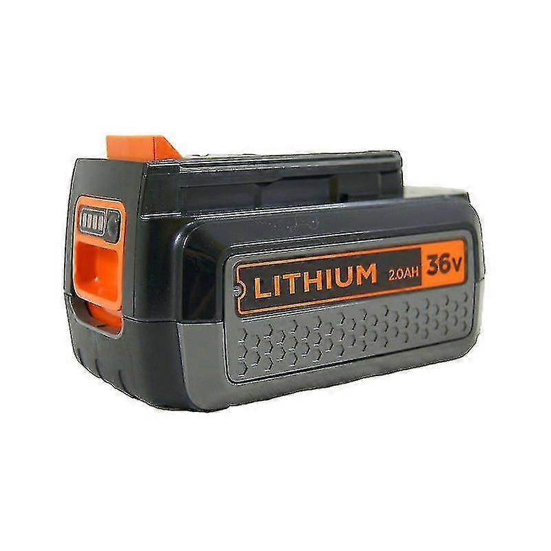 36v 2ah Lithium Battery, Compatible With All Black+decker 36v Tools, No Memory Effect, Low Self-discharge, Practical)-AM